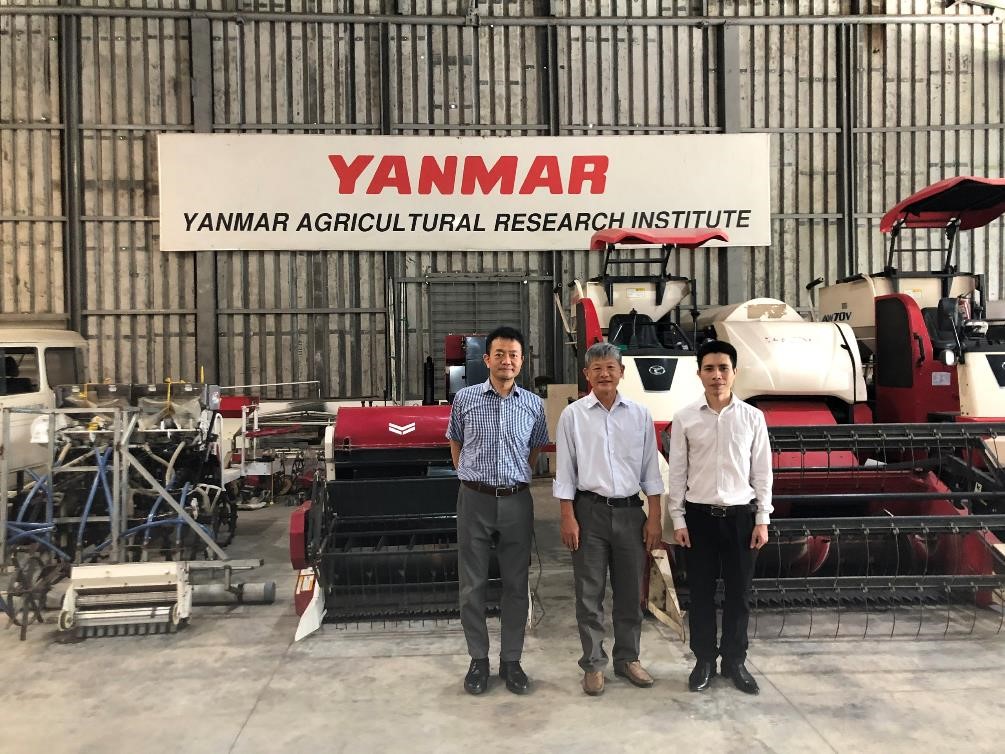 15th April 2021 Visit the Yanmar Agricultural Research Institute at Can Tho University JNK